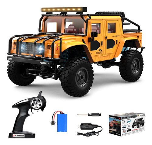 Fisca Camión Rc 1/12 Rc Rock Crawler 4x4, 2.4ghz 4wd