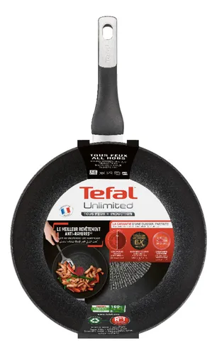 Wok Tefal Unlimited Antiadherente 28 Cm