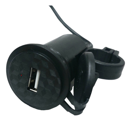 Cargador Usb Para Moto Con Soporte Para Celular Adaptador