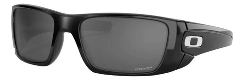 Óculos de sol Oakley Fuel Cell Standard armação de o matter cor polished black, lente black de plutonite prizm, haste polished black de o matter - OO9096