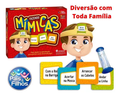 Kit 2 Jogos De Tabuleiro Infantil Cuca Legal Top E Mimica