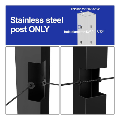 Paquete De 50 Arandelas De Goma For Protección De Cables, 1