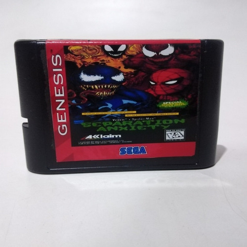 Venom Spider Man Separation Anxiety Juego Bootleg Sega