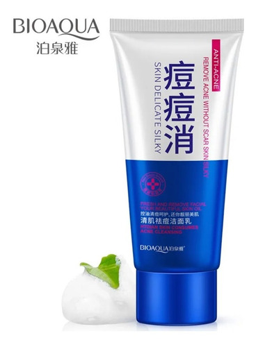 Bioaqua Limpiador Facial Anti Acné Piel Delicada Htdian Skin