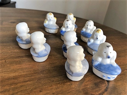 Kit Com 10 Bebes De Porcelana. 1 Ano. Maternidade