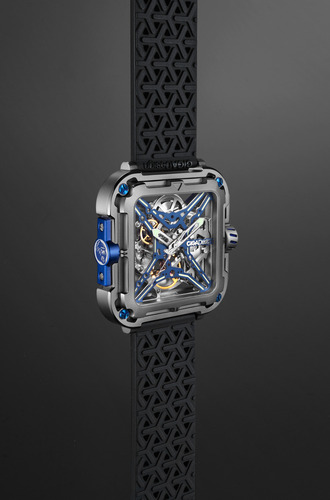 Reloj Ciga Design Hombre X Series Automático Titanium Correa Cyber Blue