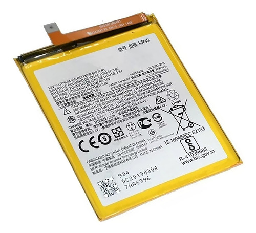Batæria Para Motorola One Vision One Action Kr40 Calidad