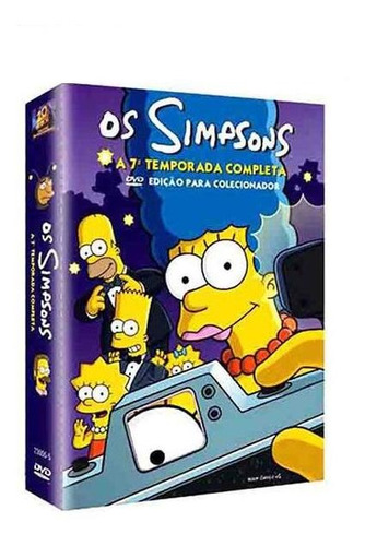 Box - Coleção Os Simpsons 7° Temporada (4 Dvds)