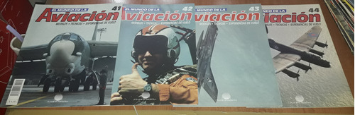 Lote De 4 Revistas El Mundo De La Aviacion N°41-42-43-44