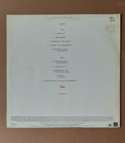 Lp Art Of Noise, Best Of/ Erasure, New Order Human League (Usado)