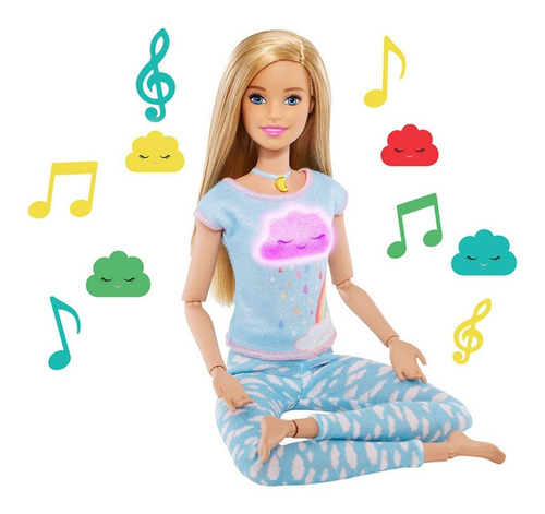 Barbie Yoga Medita Conmigo Con Luces Y Sonidos De Mattel