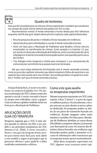 Guia De Terapia Cognitivo-comportamental Para O Terapeuta, De Christine A. Padesky. Editora Artmed, Capa Dura Em Português, 2021