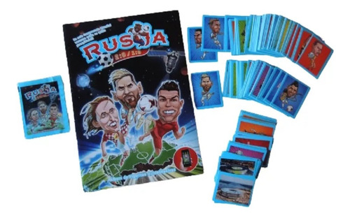 Album Rusija 2018 Set Completo A Pegar Rusia 2018