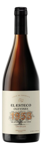 Vino El Esteco Old Vines Criolla 750ml