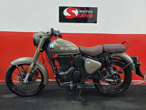 Royal Enfield Classic 350 Abs Signals Marsh Grey 2024 Cinza