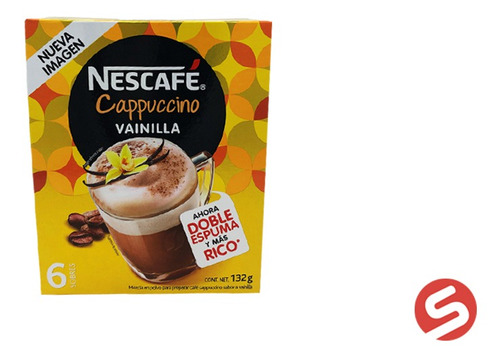 Nescafe Cappuccino Vainilla  6pzs