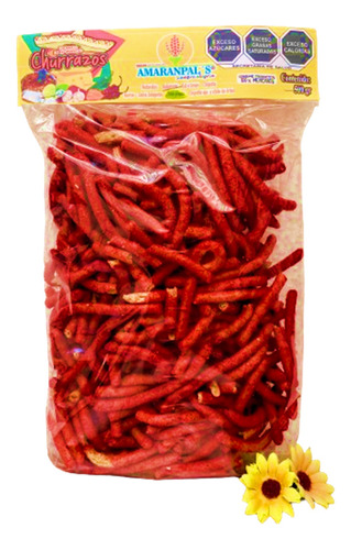 Churritos De Amaranto Chile Pikin 500g Saludable Churro