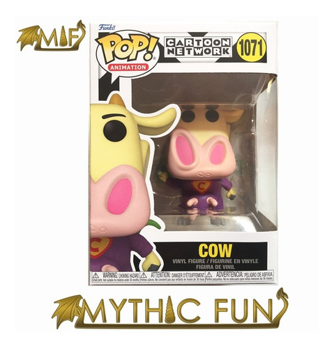 Funko Pop Cartoon Network - Cow 1071 (Usado)