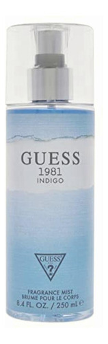 Guess 1981 Indigo Fragrance Mist Women 8.4 Oz