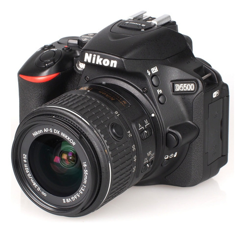 Nikon D5500 + 35mm + 18-55mm + 55-200mm + Accesorios