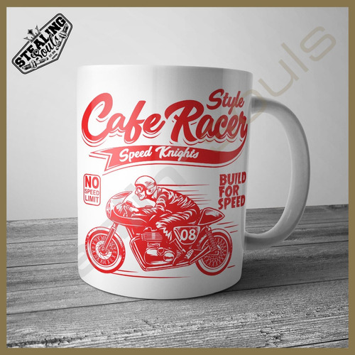 Taza - Cafe Racer / Bobber / Brat / Chopper / Scooter #001