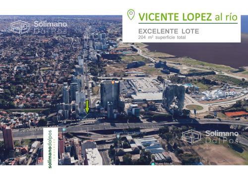 Terreno En Venta De 204 M2 Superficie - Vicente López