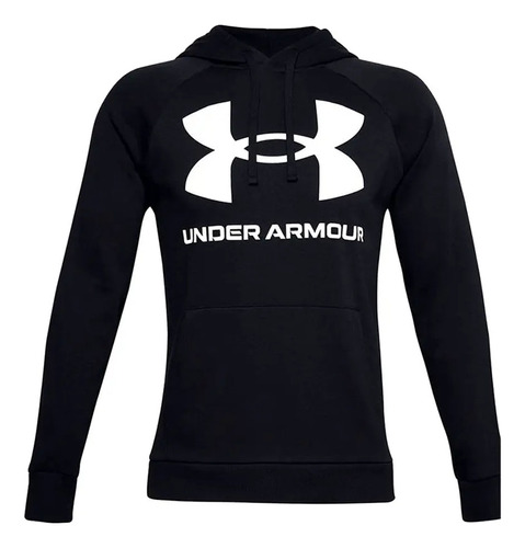 Polerón Hombre Under Armour Rival Fleece Big Logo Negro