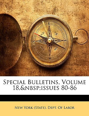 Libro Special Bulletins, Volume 18, Issues 80-86 - New Yo...