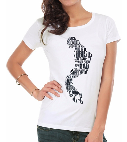 Remera Mujer   Michael Jackson Inkpronta