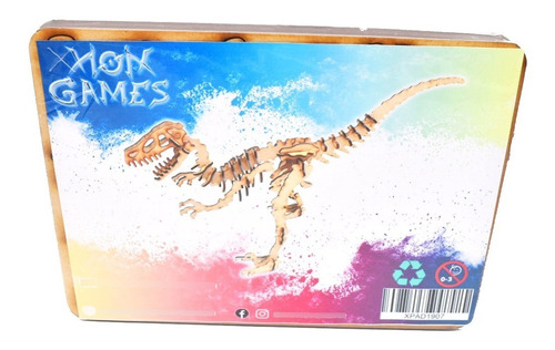 Imagen 2 de 5 de Para Armar - Xion Games Dinosaurios - Velociraptor