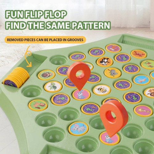 Juguete Infantil Con Juego De Mesa Abatible Para 2-4 Jugador
