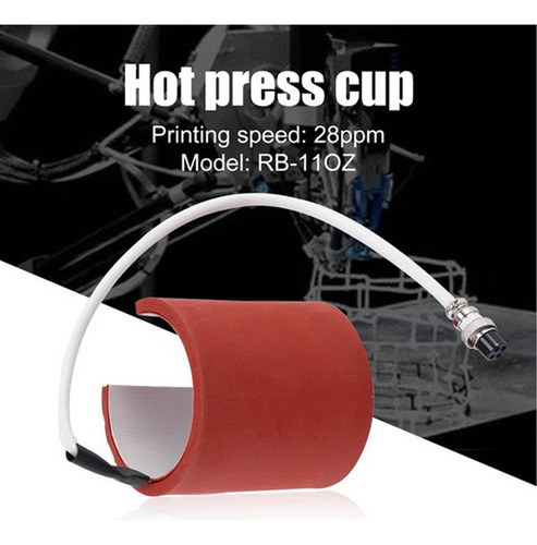 Máquina De Sublimación H6, 220 V, Taza De Silicona Con Almoh