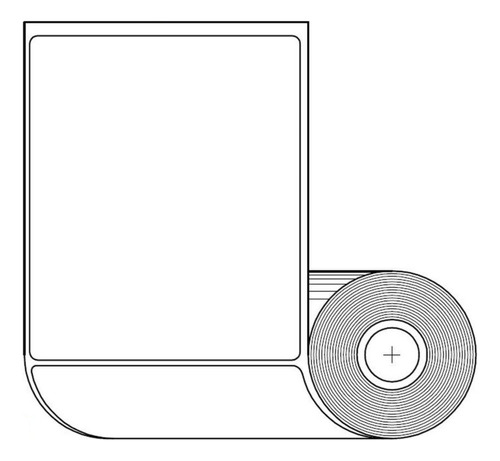 Pack 4 Rollos Etiquetas Térmicas 100x100 Mm Zebra Godex
