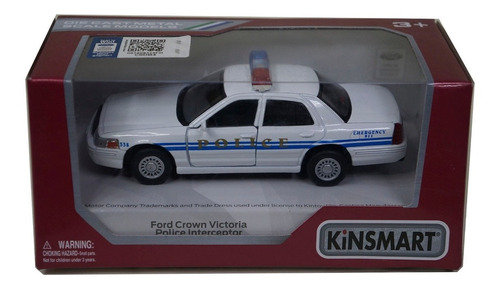 Ford Crown Victoria Esc.1:36 Kinsmart Autos Colección Metal