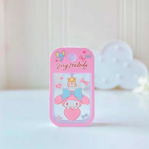 Dispensador My Melody De Alcohol Gel Para Tu Cartera