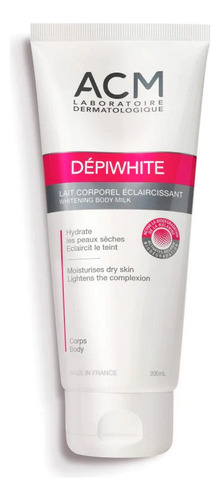 Crema Corporal Aclarante Depiwhite Acm Leche Corporal 200ml