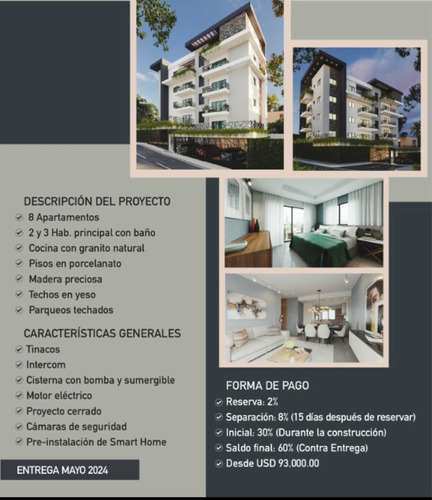 Venta Apartamento Santo Domingo Oeste