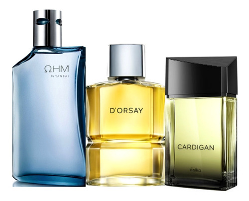 Perfumes Hombre Ohm + Dorsay + Cardigan - mL a $777