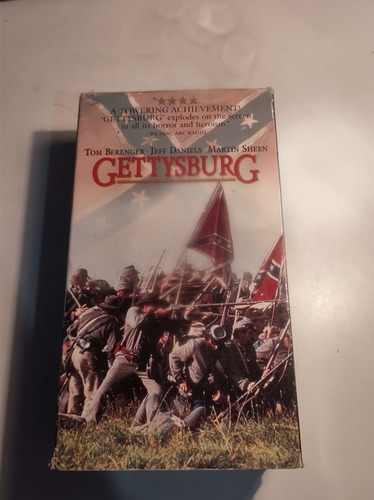 Gettysburg Civil Wartom Berenguer Jeff Daniels 2 Vhs Video