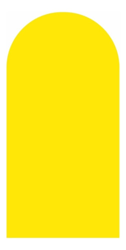 Capa Painel Romano Veste Fácil Dupla Face 180cm X 90cm Cores Cor Amarelo