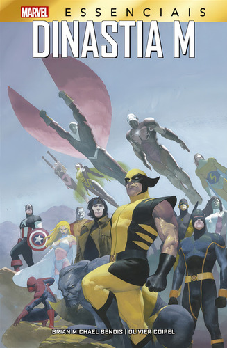 Dinastia M: Marvel Essenciais, de Bendis, Brian Michael. Editorial Panini Brasil LTDA, capa dura em português, 2021