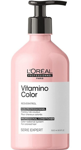 Acondicionador Cabello Teñido Loreal Vitamino Color 500ml