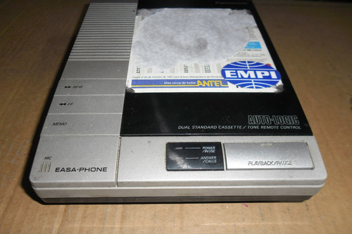 Contestadora Telefono .panasonic A Cassette Grande