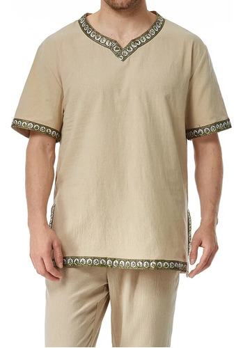Camisas Medieval Knight Tunic Warrior Para Hombre