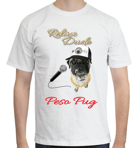 Playera Pug T Shirt Peso Pug Lover
