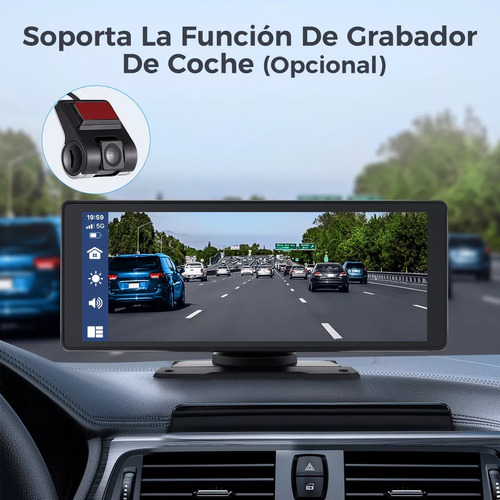 Autoestéreo 10 Pulgadas Inalámbrico Carplay Portátil Android Auto B5303