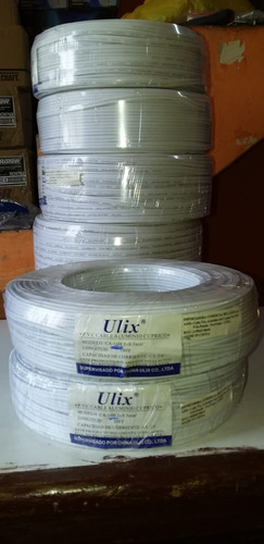 Cable Mellizo 2x16 Ulix Aluminio, 100 Metros Econ. Chino 