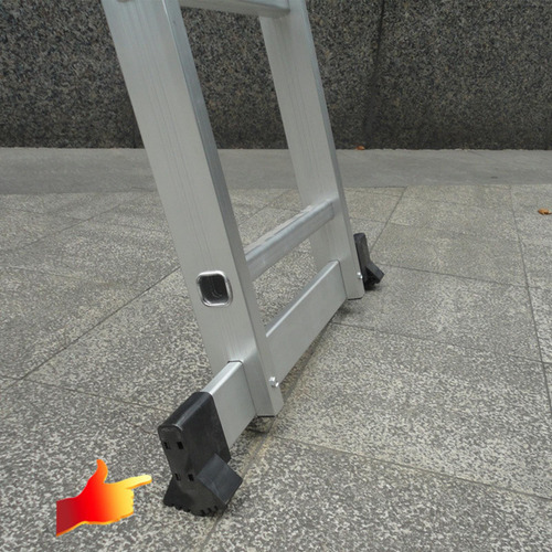 Escalera Telescópica Barra De Equilibrio Extensión Premium