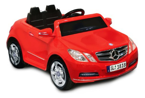 Carro Eléctrico Mercedes Benz E550 6v En Rojo