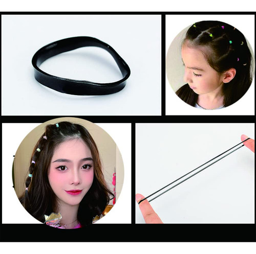 Pack 10 Bandas De Pelo Suave Bandas Elásticas Para Niñas